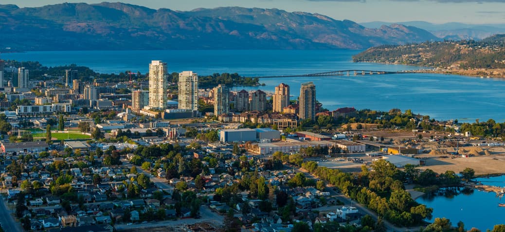 Kelowna cityscape