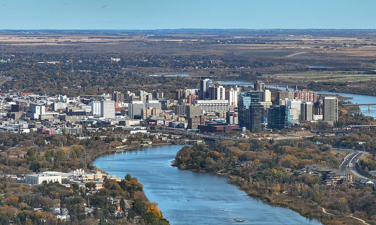 Saskatoon cityscape
