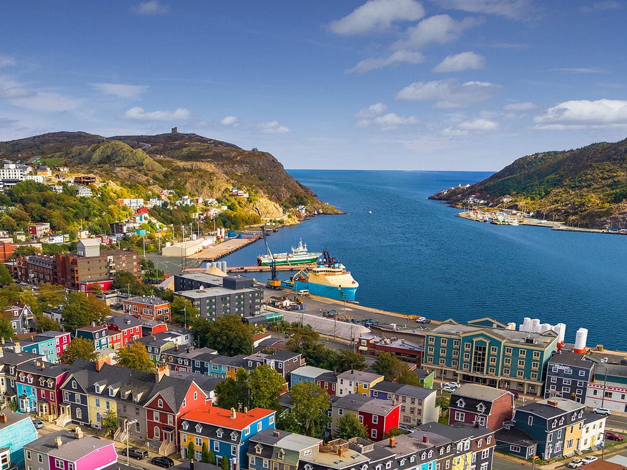 St. John's cityscape